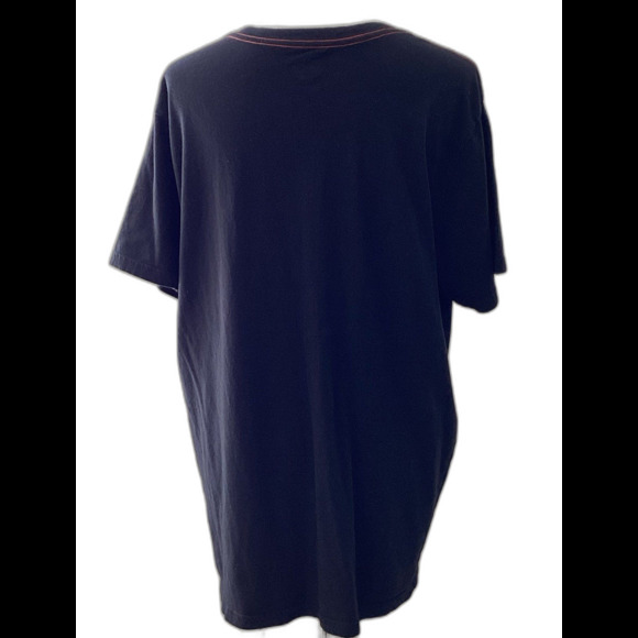 Harley-Davidson T-Shirt Men's Size XL Color Black Graphic V-Neck Custom Tee - Picture 2 of 6